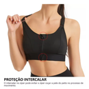 Sutiã Esportivo Ultimate - Zíper Frontal, Alças Ajustáveis e Resistente a Impactos!