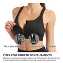 Sutiã Esportivo Ultimate - Zíper Frontal, Alças Ajustáveis e Resistente a Impactos!