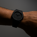 Relógio Blackout Minimalista Luxo Moderno + Caixinha Protetora de Brinde