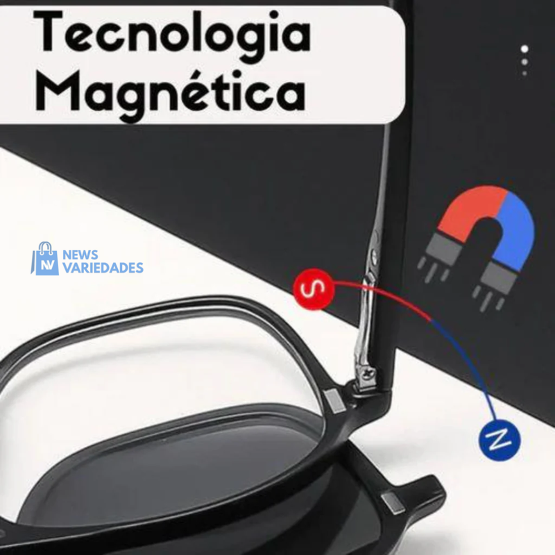 Óculos de Sol Polarizado Multicor 6 em 1 + Estojo de Brinde