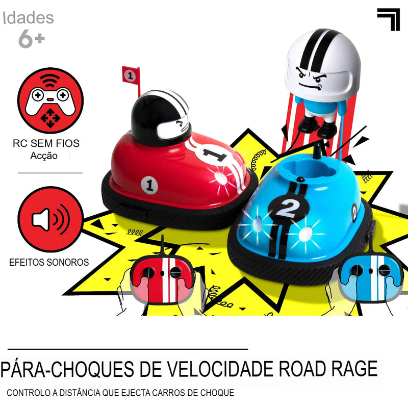 Kit Carrinhos de Batalha de Controle Remoto