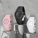 Relógio Blackout Minimalista Luxo Moderno + Caixinha Protetora de Brinde