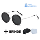 Óculos de Sol com Lentes Ajustáveis e Polarizadas + Capinha Protetora de Brinde