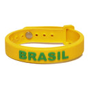 Kit 10 Pulseiras do Brasil Para a Copa do Mundo