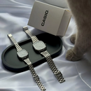 Relógio CASIO Vintage Ultra Luxo - Resistente à água | Aço Inoxidável + Caixinha CASIO de Brinde