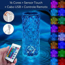 Luminária de Mesa Crystal LED