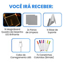 MagicBoard - Quadro Mágico de Desenhos de Led