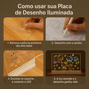 MagicBoard - Quadro Mágico de Desenhos de Led