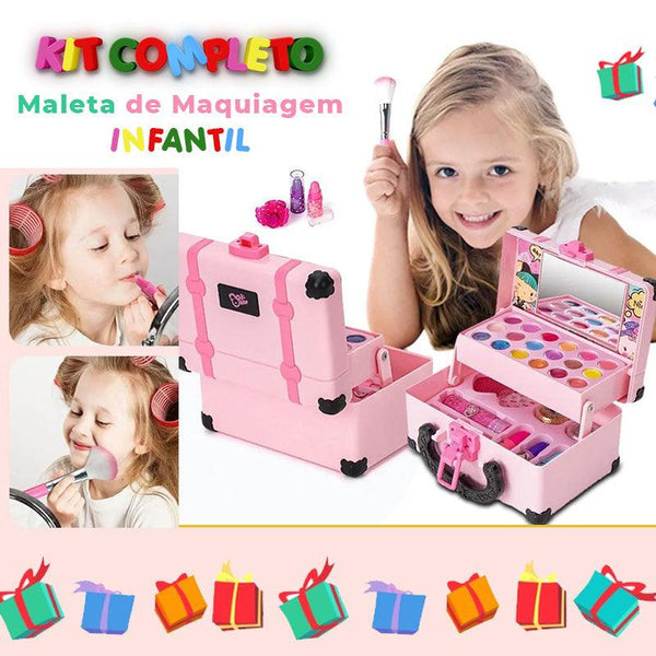 Maleta de Maquiagem Infantil Antialérgicas