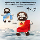 Pelúcia de Jesus que Respira - Acalma a Alma e Tira a Ansiedade