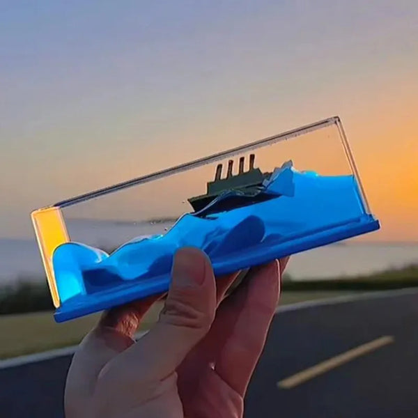 Navio na Garrafa Inafundável - Ótima Decoração Para a Sua Casa