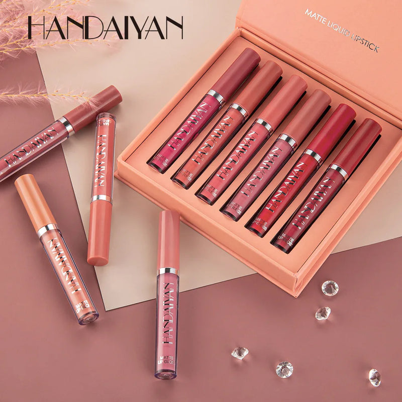 Batom Glamour Matte Handaiyan 6 em 1 - News™