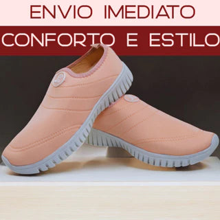 Tênis de Malha Casual Feminino - News™