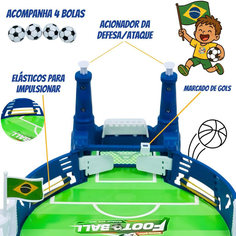 Campo de Futebol De Mesa - Brinquedo Interativo para as Crianças