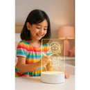 Luminária Mágica de Recados e Desenhos Iluminados - O Presente Perfeito Para a Sua Pessoa Favorita!