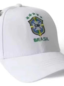 Boné Seleção Brasileira 2026 – Rumo ao Hexa! Aba Curva