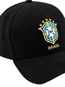 Boné Seleção Brasileira 2026 – Rumo ao Hexa! Aba Curva