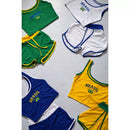 Conjunto de Cropped + Short do Brasil