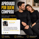 Kit Blusa + Calça UV Segunda Pele Térmica Conjunto Feminino e Masculino