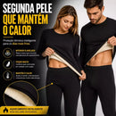 Kit Blusa + Calça UV Segunda Pele Térmica Conjunto Feminino e Masculino