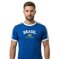 Camiseta Masculina Bordada do Brasil