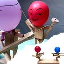 Jogo de Duelo de Fantoches com Cabeça de Balão