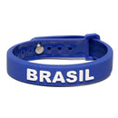 Kit 10 Pulseiras do Brasil Para a Copa do Mundo