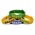 Kit 10 Pulseiras do Brasil Para a Copa do Mundo