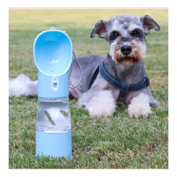 Garrafa 4 em 1 Multifuncional para Pets