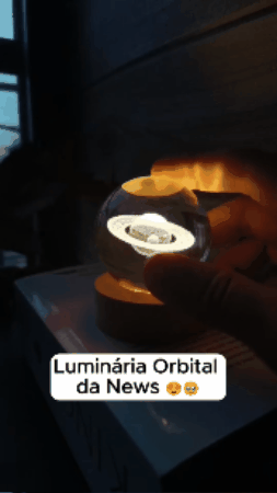 Luminária Orbital Magic - A melhor decoração para a sua casa - News™