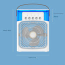 Ventilador Umidificador Portátil Com Reservatório para Água e Gelo