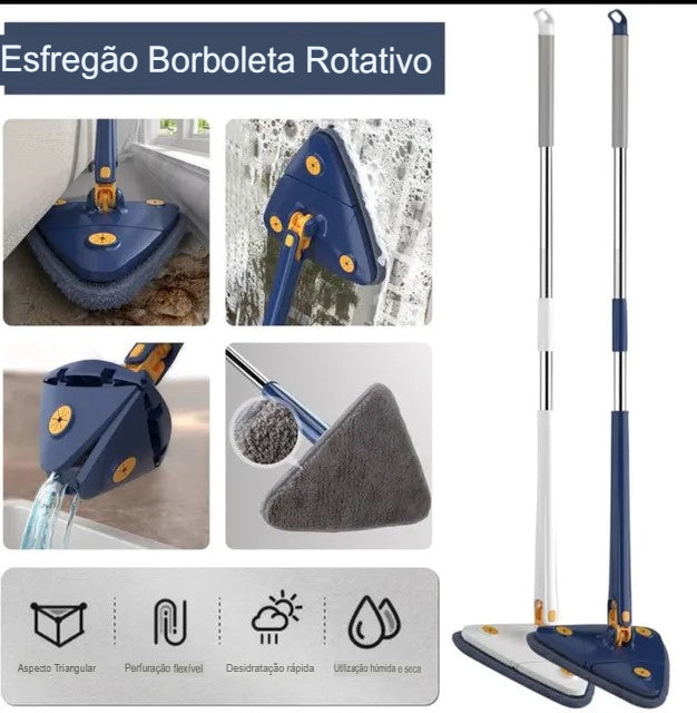 Mop Giratório de Limpeza 360º UltraClean - News™