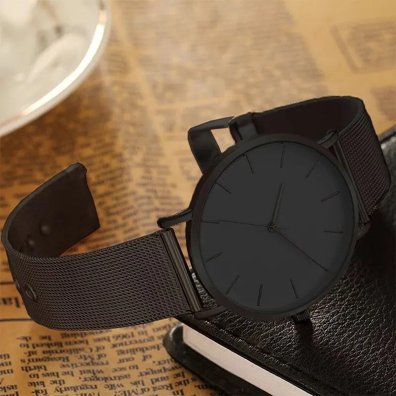 Relógio Casual Minimalista + Pulseira Grátis - News™