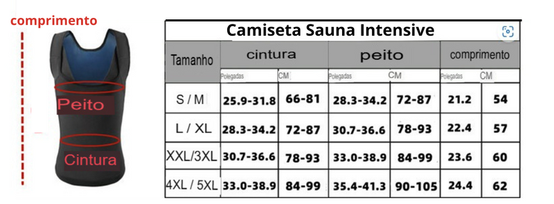 Camiseta Sauna Intensive Feminina - News™