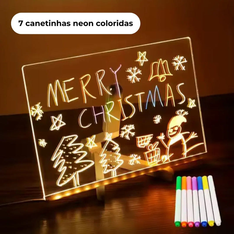 MagicBoard - Quadro Mágico de Desenhos de Led