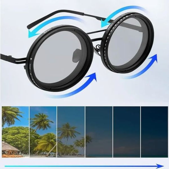 Super Óculos de Sol com Lentes Ajustáveis e Polarizadas