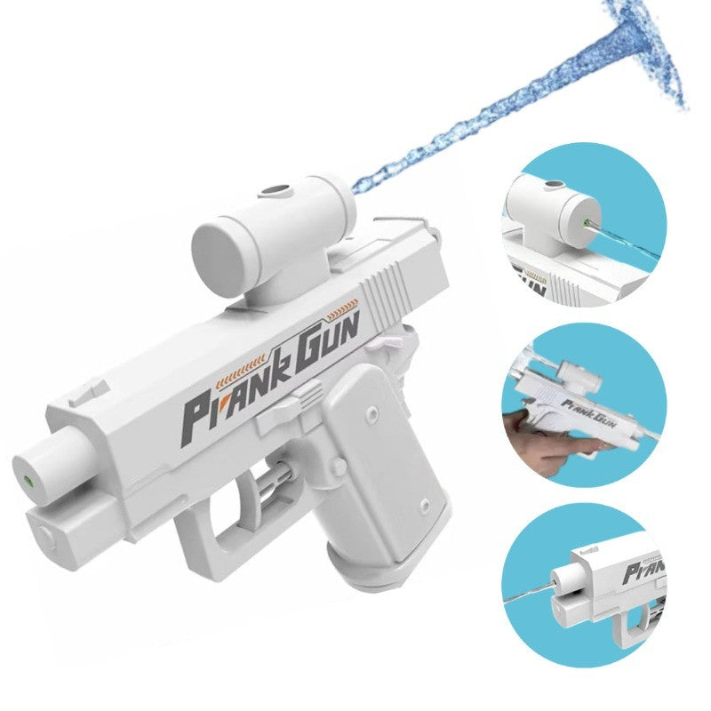Pistolinha de Água Reversa Para Pegadinhas - Diversão Garantida