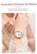 Relógio Poedagar Feminino de Luxo - Á Prova d'água